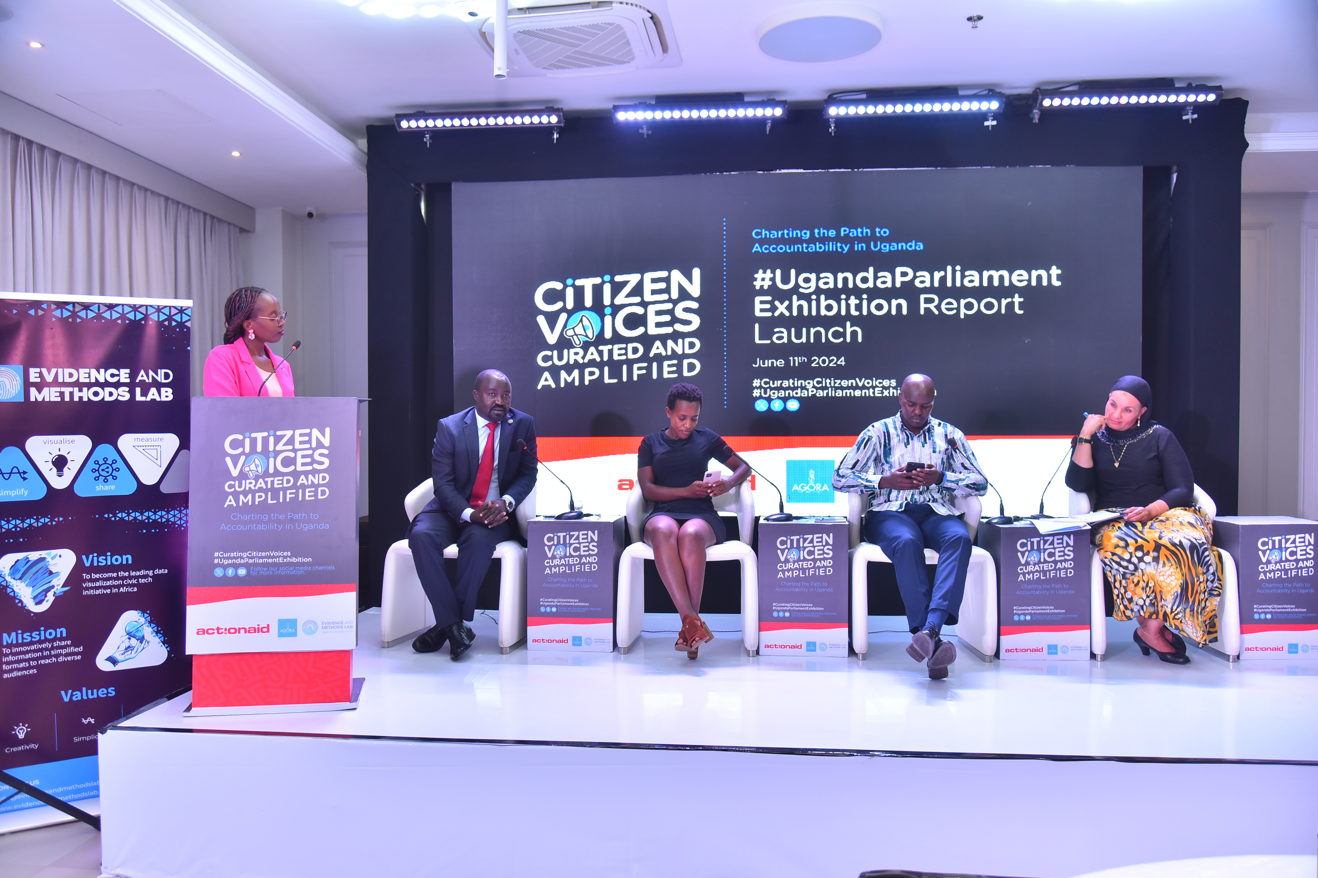 Uganda Parliament Exhibition Report Launch