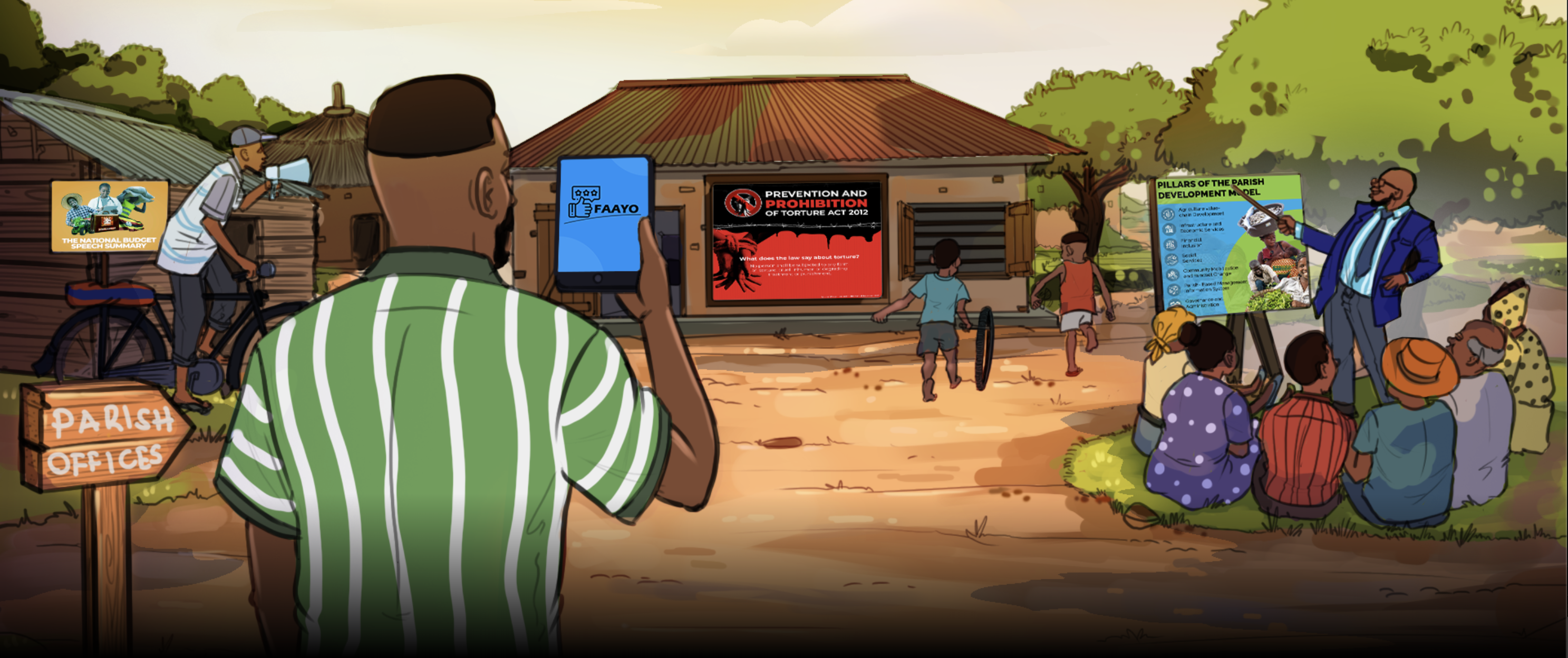 Community education scene